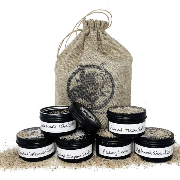 Spice Beast's Gourmet Smoked Sea Salts Gift Set