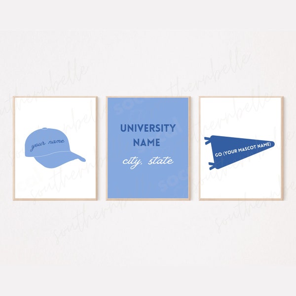 College Dorm Decor Etsy