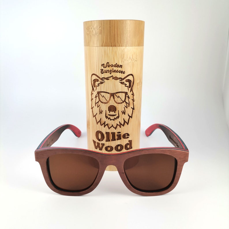 The Eastwood Skateboard Wood Wooden Sunglasses image 5