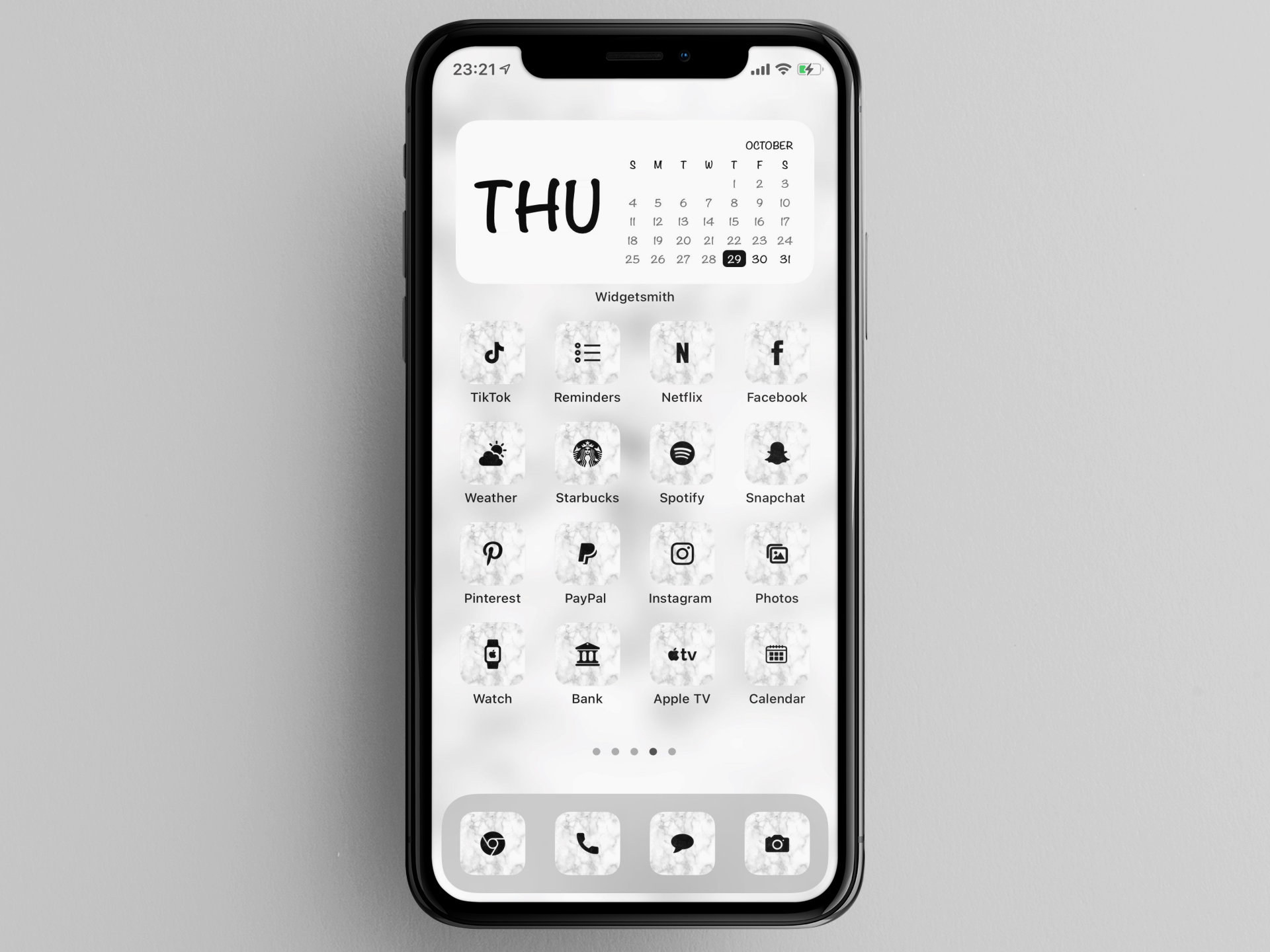 Louis Vuitton (Light) - Luxury iOS 14 Icons - 250+ Included