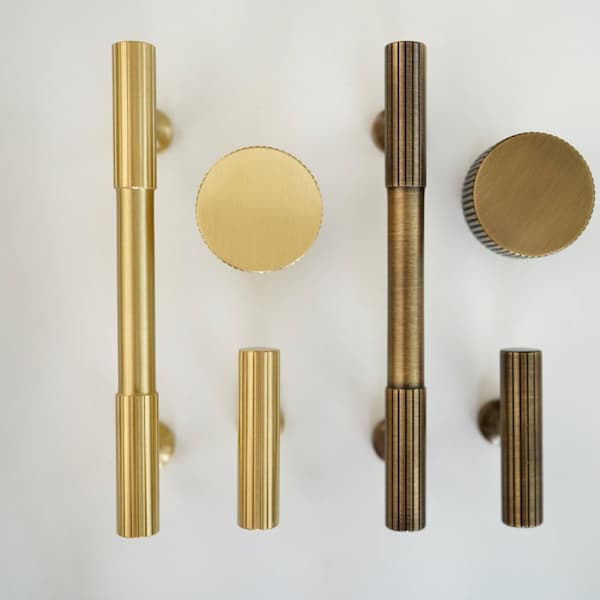 Cabinet Pulls Knobs, modern Gold Handles, Gold Pulls, Wardrobe Handles Knobs