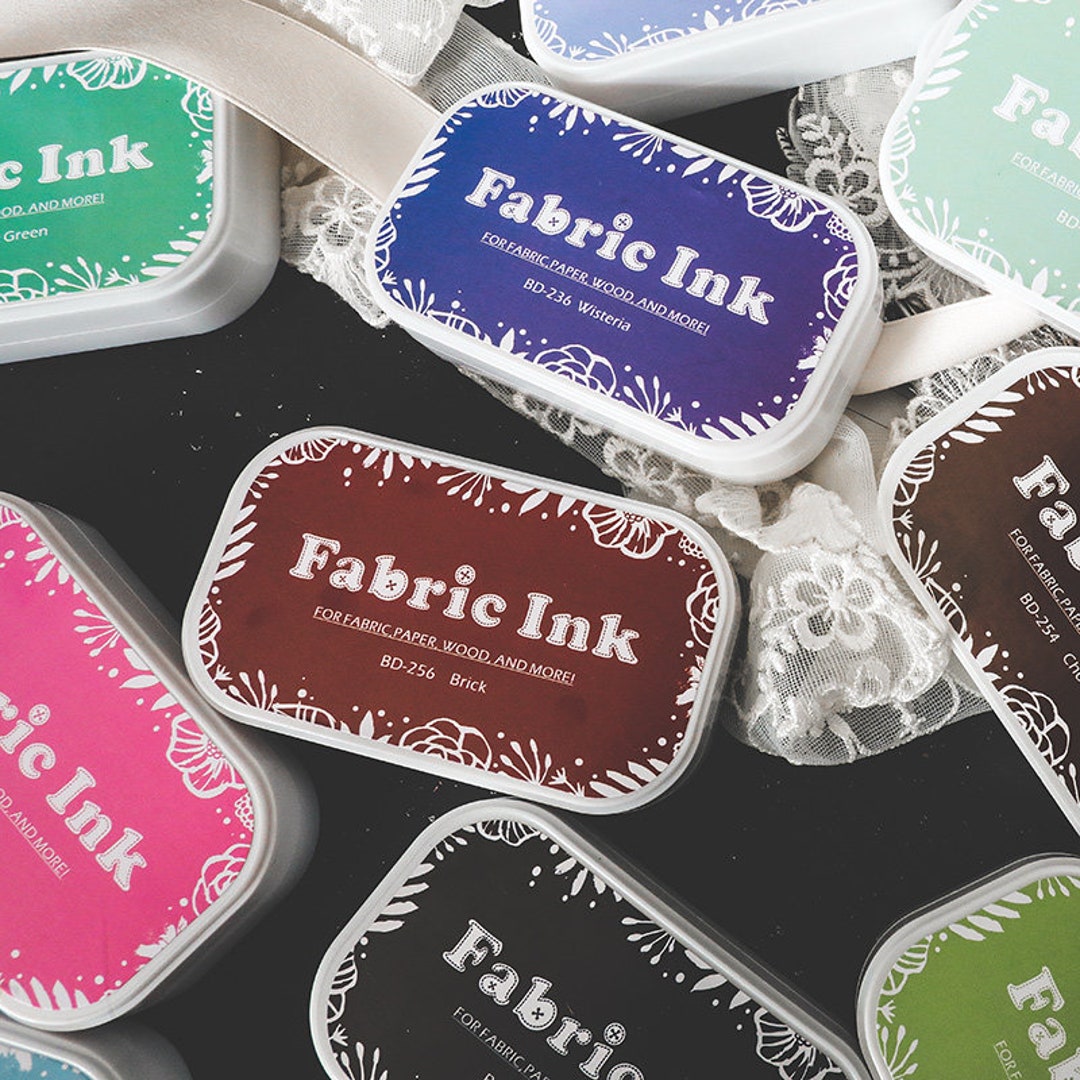 Ink Pad, Rubber Stamp Ink Pad, Fabric Ink Pad, Oil Based Ink Pad Etsy Australia