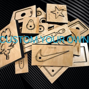 Custom Shape Leather Cutting Die, Your Own design Leather Punch Die Cut Mold,Personalized Leather Crafts tool