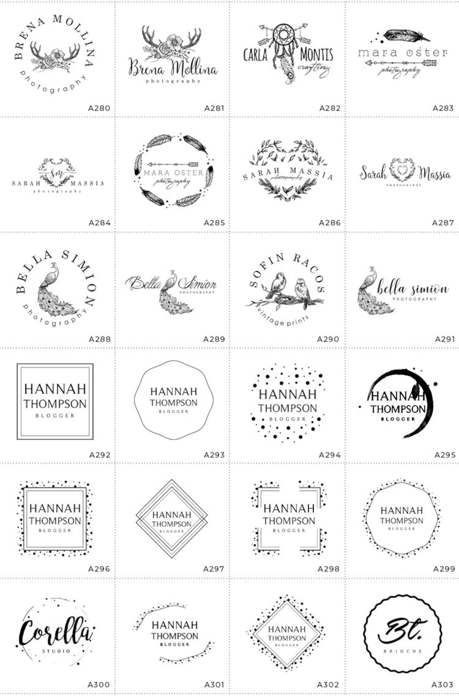 Custom Logo Stamp, Acrylic Rubber Stamp, Custom Business Stampcustom Journal Stampcustom Wedding