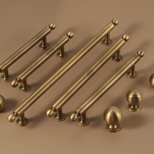 Antique brass Cabinet Pulls Handles Knob, round Drawer Pull Handle, Custom engrave Wardrobe Knob, Bronze Dresser Knob Pull, Kitchen hardware