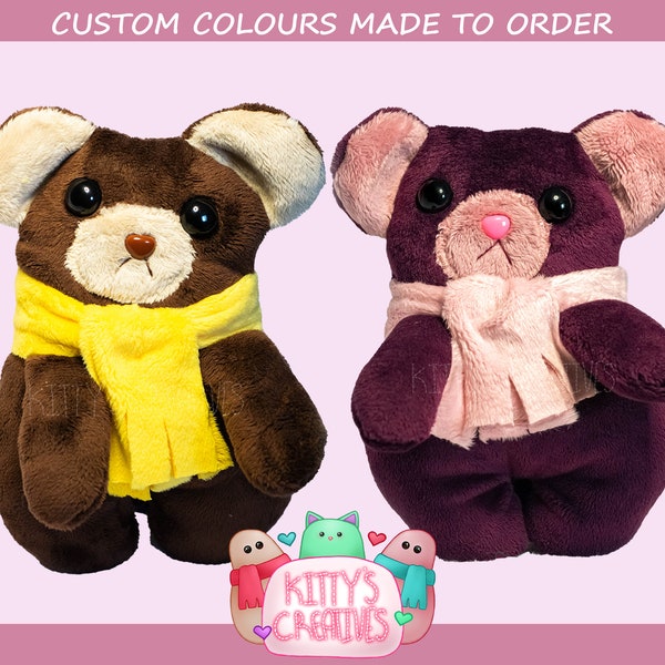 CUSTOM Made To Order Chonky Bears! Cute Personalised Bear Plushie