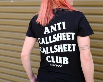 Camiseta divertida para equipo de filmación • Camiseta anti-hoja de llamada • Ropa para set de filmación • Regalo de producción • Ropa para cineastas