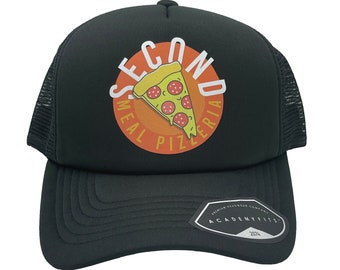 Gorra trucker Second Meal Pizzeria Film Industry - Negro