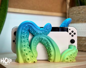 Base para Nintendo Switch con agarre de Kraken impreso en 3D: un divertido accesorio para juegos
