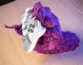 Soporte de control Serpent impreso en 3D: soporte de escritorio y pared para controles de Xbox y PlayStation