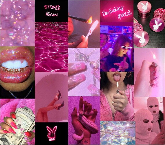 Pink vibe wallpaper Flexbinary