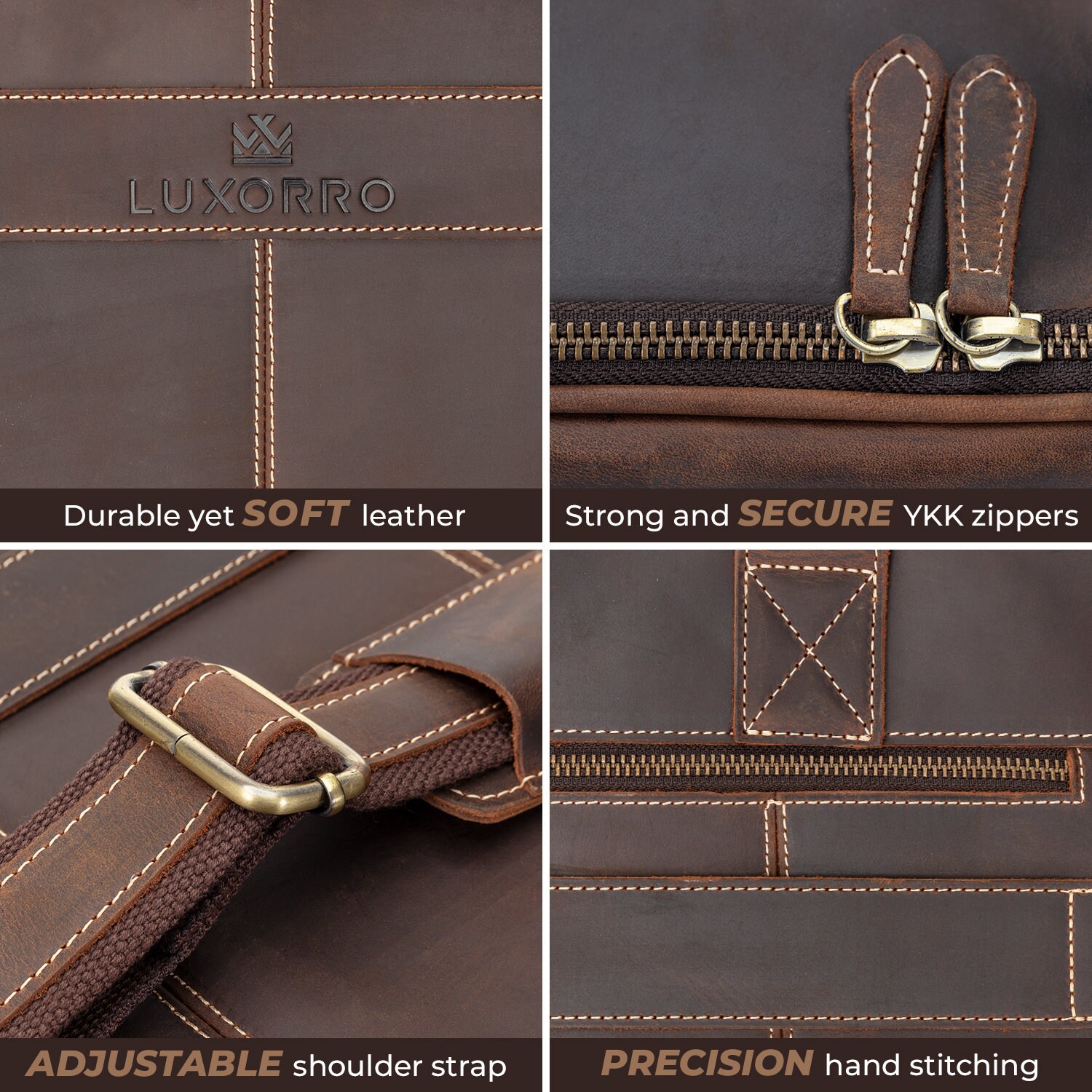 luxorro briefcase