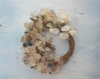 Kit to Create Your Own Everlasting Dried Flower Wreath Decoration