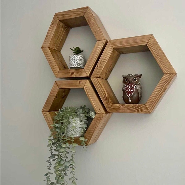 Hexagon Shelves - Etsy UK
