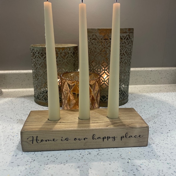Rustic Candle Holder Etsy UK