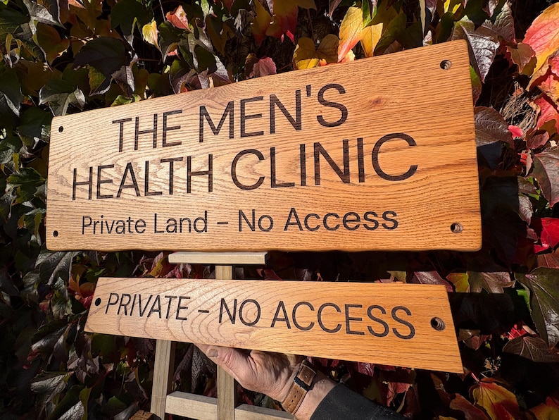 Personalised Engraved Solid OAK House Sign. Hardwood Signs. External Signage. OAK SIGN, Address Plaque. Rustic. Garden Sign image 10