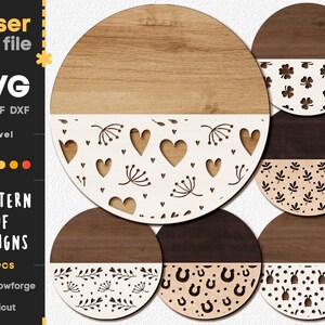 Door Hanger SVG Bundle. Laser Cut File for Glowforge Cricut - Etsy ...
