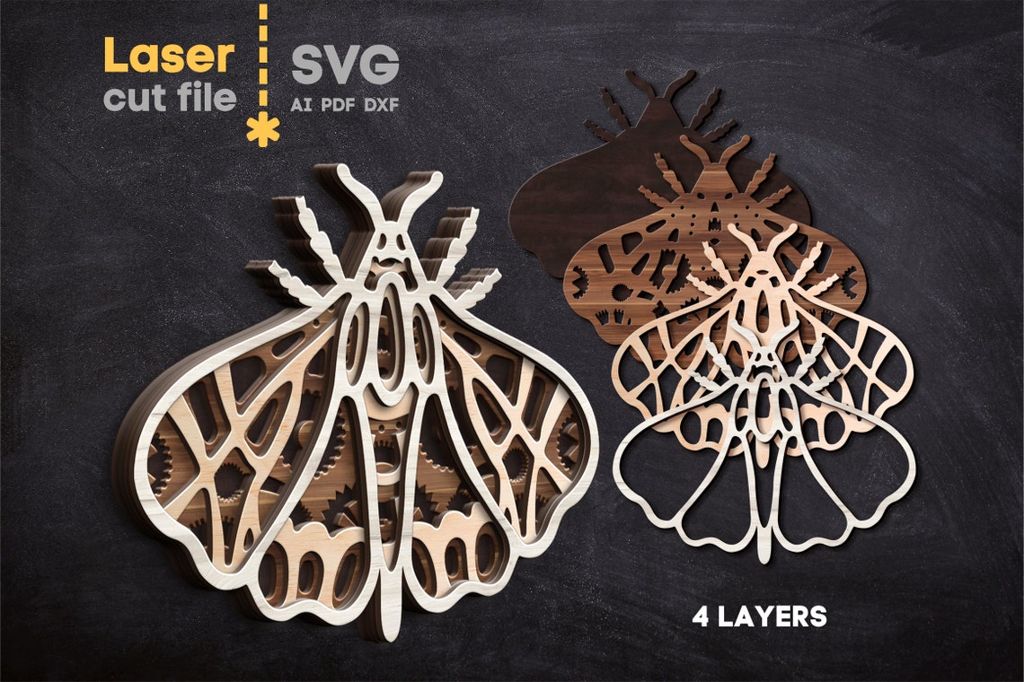 Insects SVG Bundle. Laser Cut File for Glowforge Cricut,scarab ...