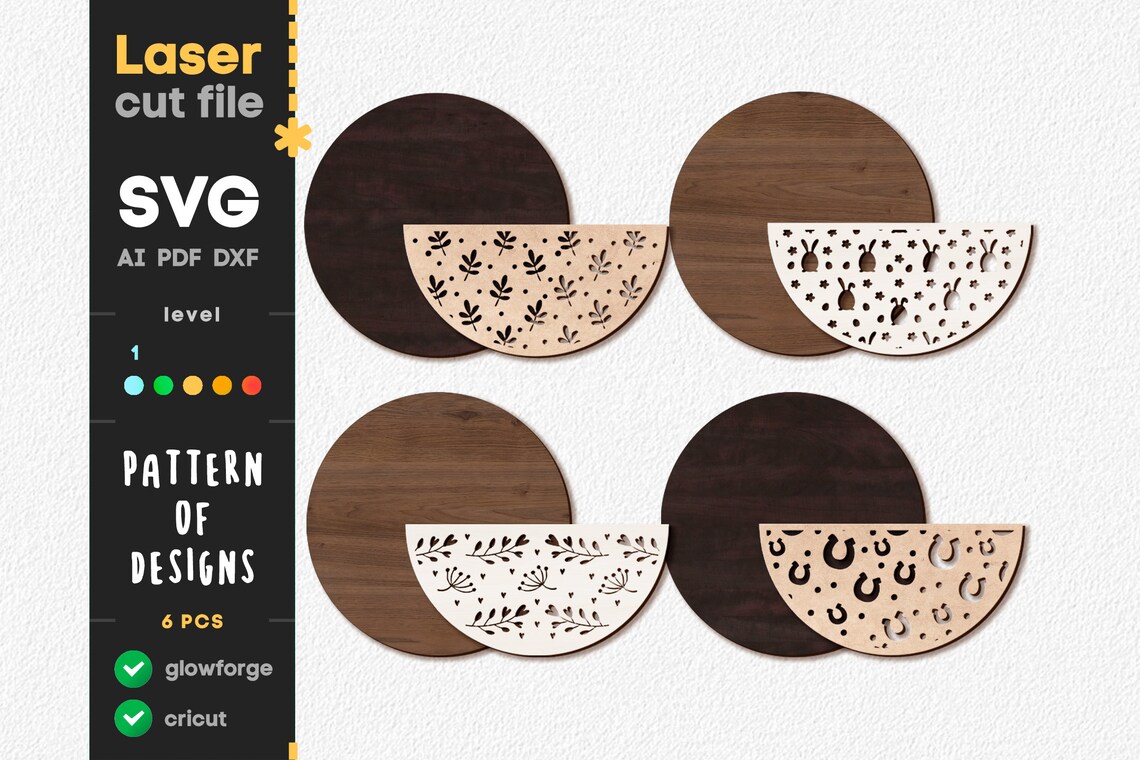 Door Hanger SVG Bundle. Laser Cut File for Glowforge Cricut - Etsy Canada