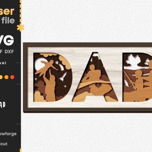 Mom Dad SVG Bundle. Laser Cut File for Glowforge Cricut - Etsy