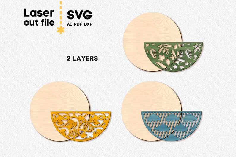 Door Hanger SVG Bundle. Laser Cut File for Glowforge Cricut - Etsy