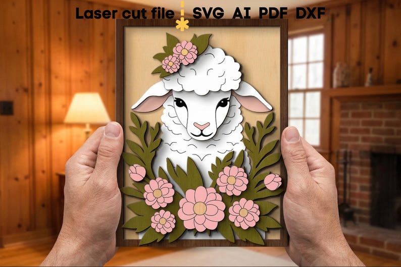 Farm Animals SVG Bundle. Laser Cut File for Glowforge, Goat Cow Sheep ...