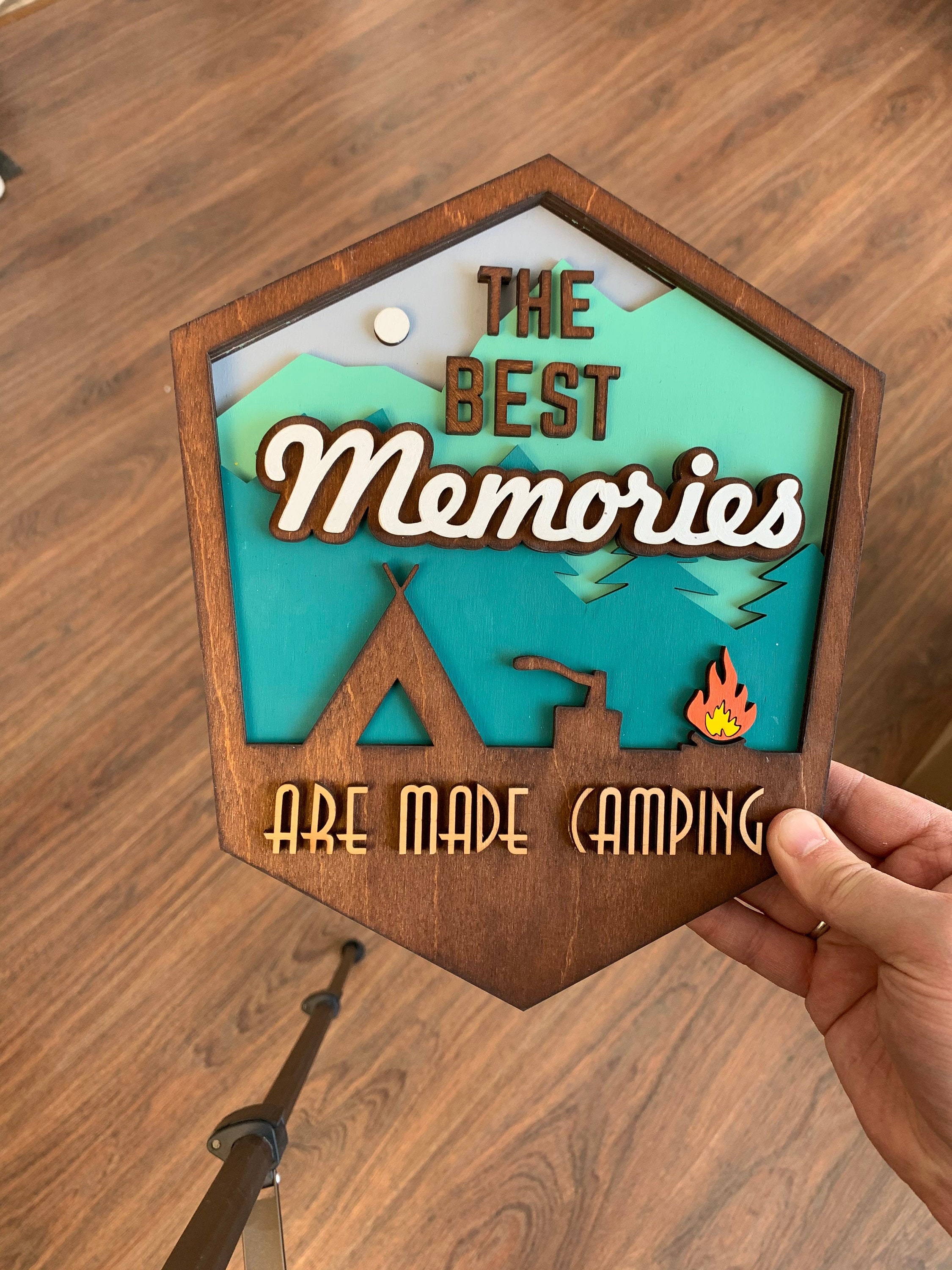 Camping Svg Laser cut files. SVG / Dfx / Ai / Pdf / Cdr. | Etsy