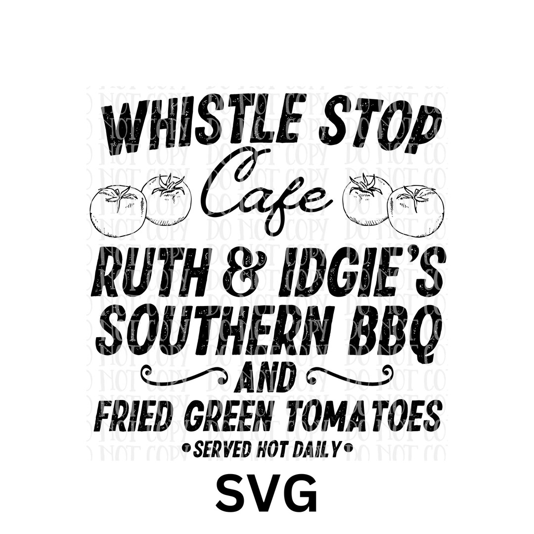 Whistle Stop Cafe Fried Green Tomatoes Reading Books Etsy