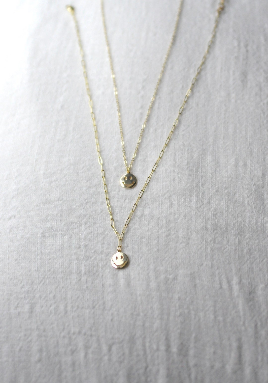 Remi Necklace Gold Plated Layering Necklace, Preppy, Beachy Necklace Etsy