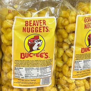 Buc-ee&#39;s Famous Beaver Nuggets Sweet Corn Puff Snacks Texas Bucees