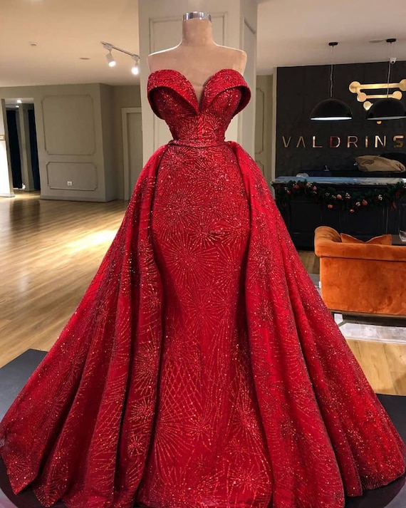 red dress for wedding