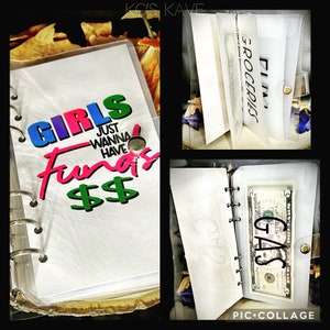 Cash Envelope Wallet Binder