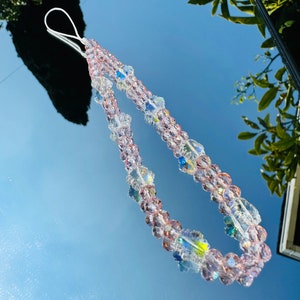 Pink Snowflake Crystal Shiny Phone Straps Wristlets AB Glass Crystals Phone Chain Wristlet Camera strap Lanyard Strap,Taylor Inspired