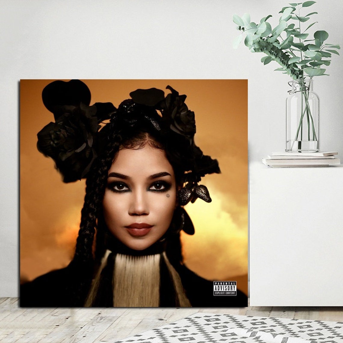 Jhene Aiko Chilombo Album Cover Poster Wall Art Canvas Etsy