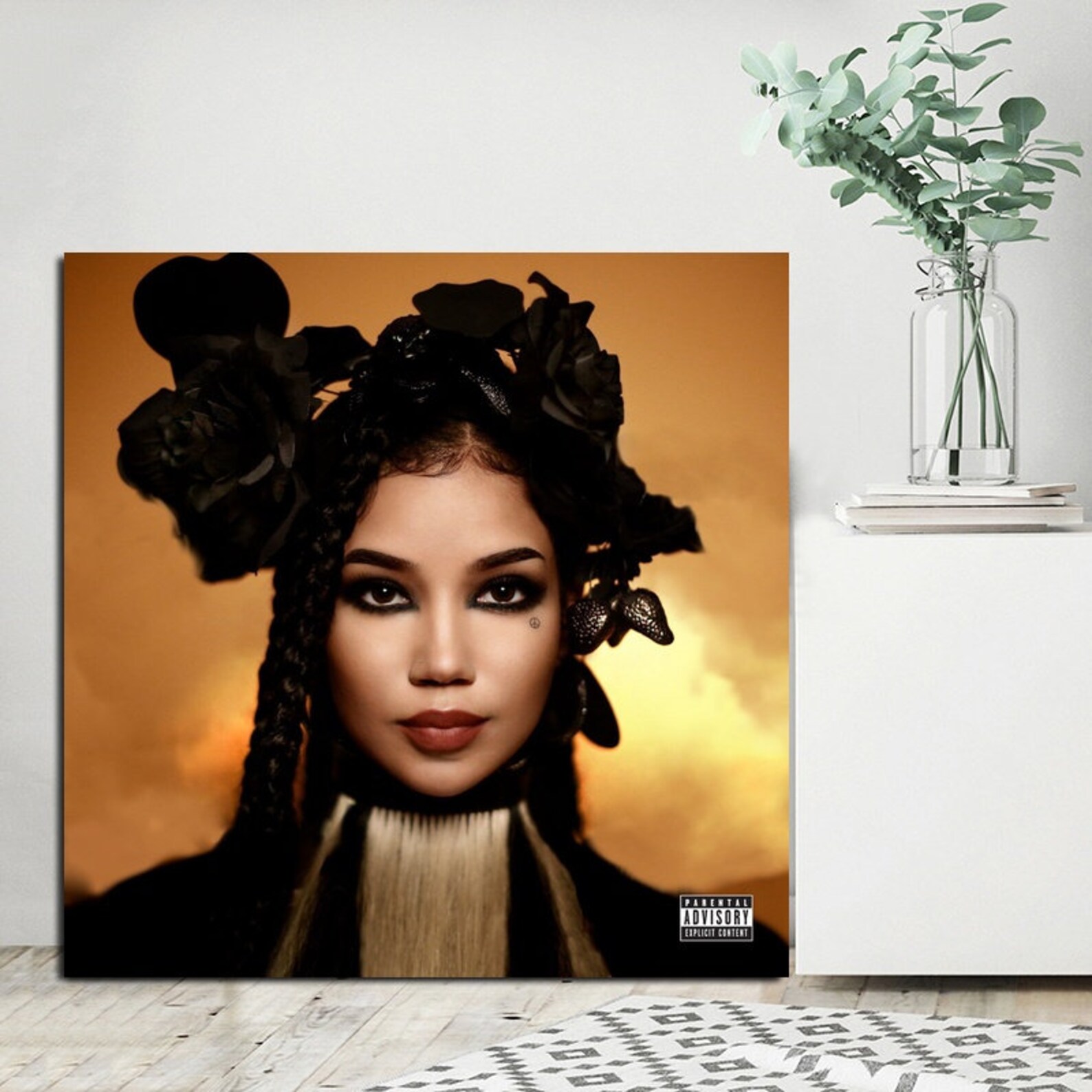 Jhene Aiko Chilombo Album Cover Poster Wall Art Canvas Etsy