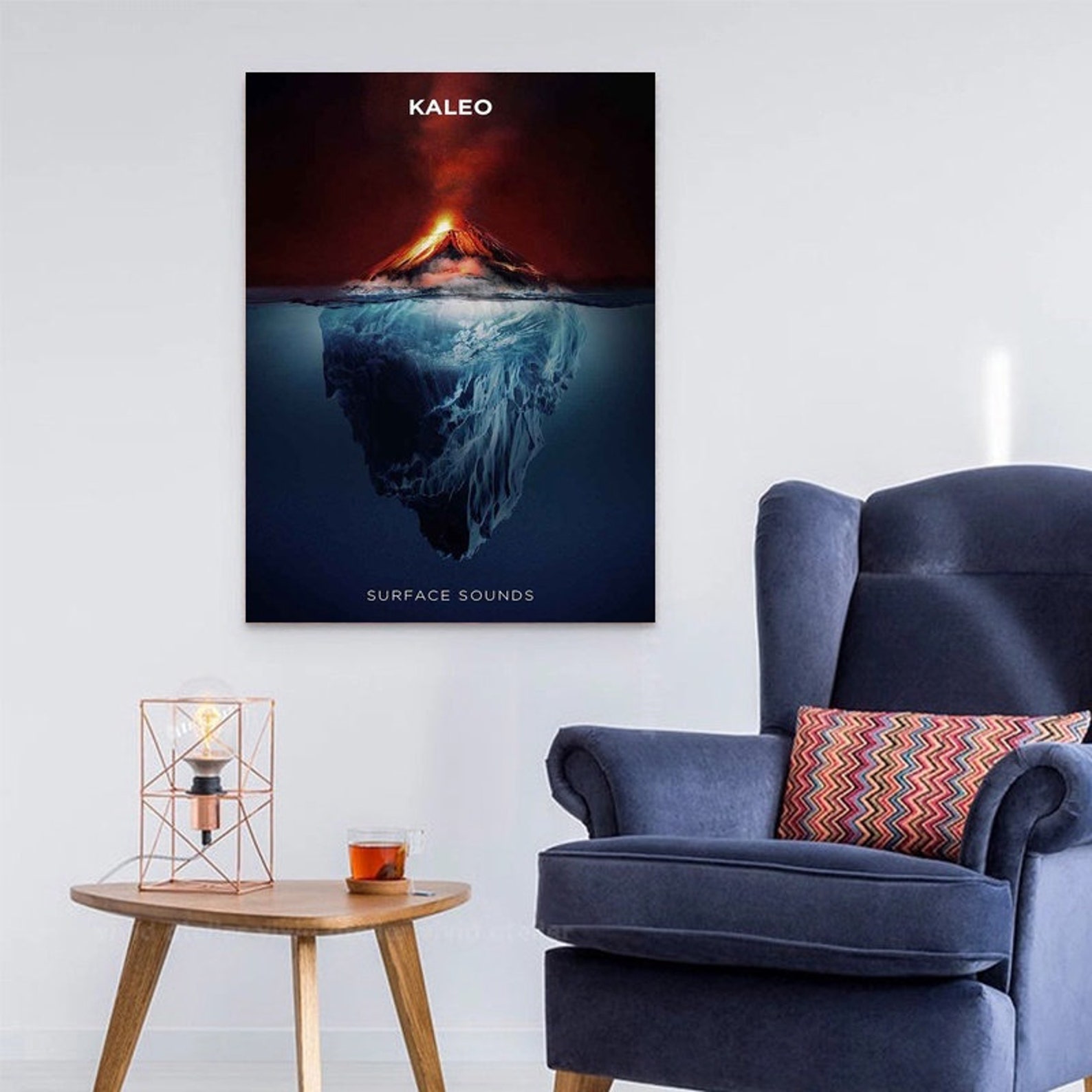 Kaleo surface Sounds Album Music Art Poster Gift Idea Etsy
