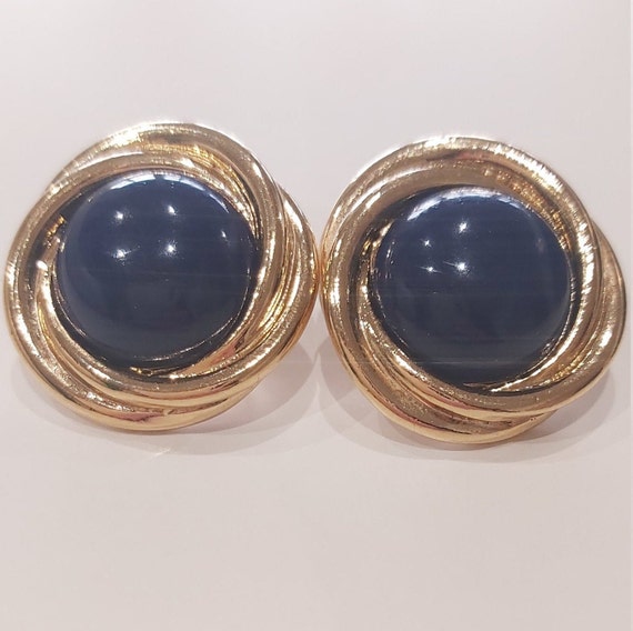 Elegant Trifari lobe earrings