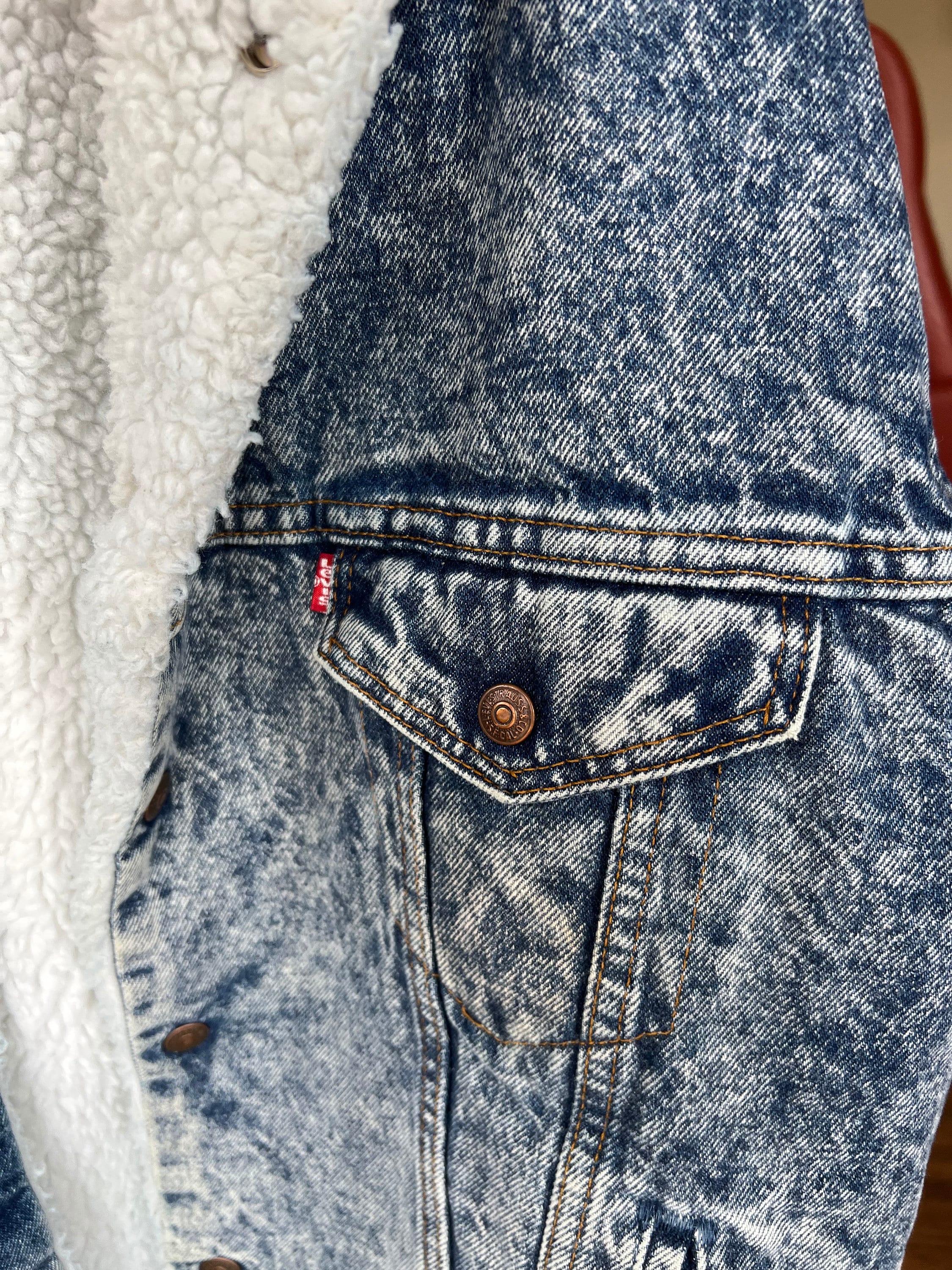RARE Kanye West the Life of Pablo Tour Levi's Sherpa Jean RARE Kanye West the Life of Pablo Tour Levi's Sherpa Jean