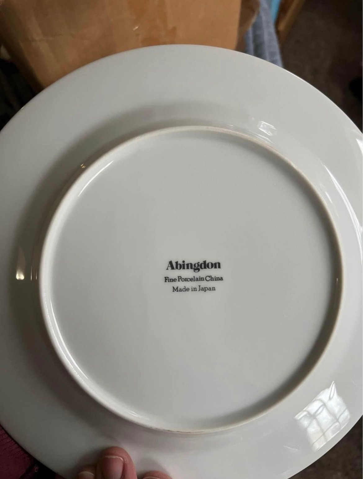 1 Set of Abingdon Fine Porcelain China. Dinner and Tea Set. Etsy