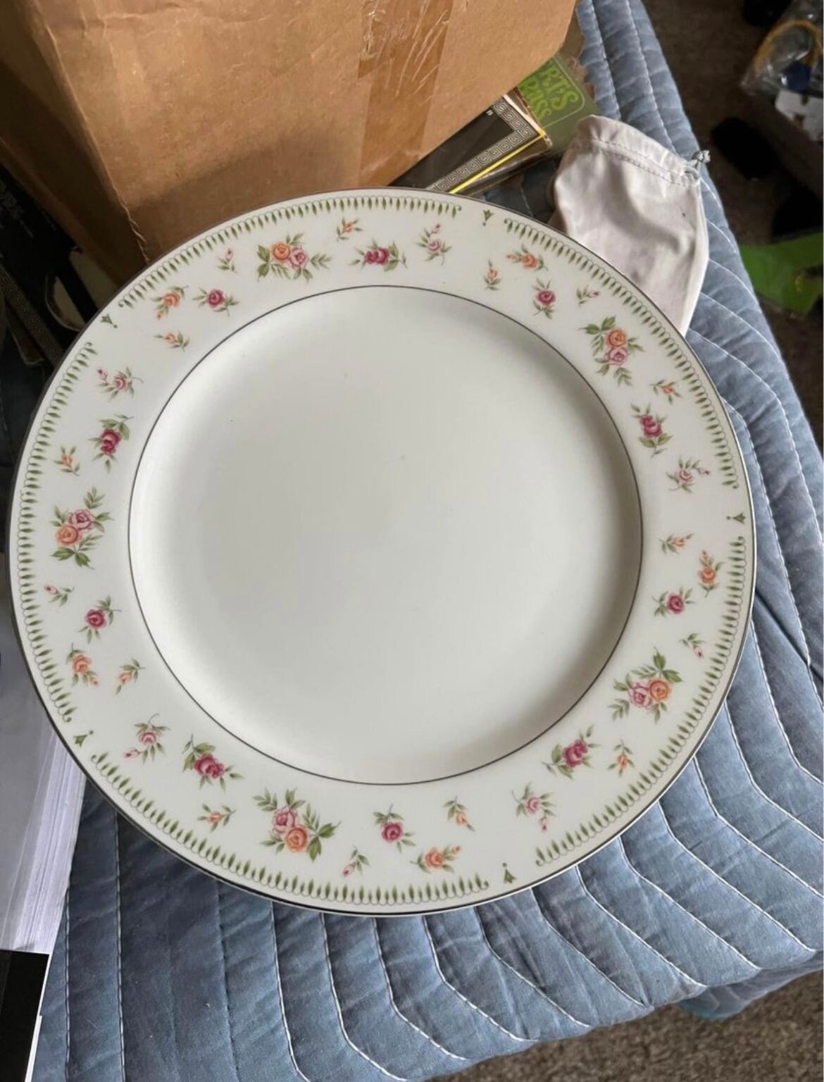 1 Set of Abingdon Fine Porcelain China. Dinner and Tea Set. Etsy