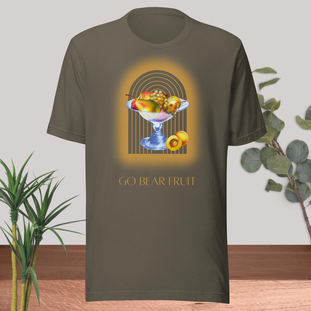 Go Bear Fruit Christian T-shirt Unisex Shirt Bible Verse - Etsy