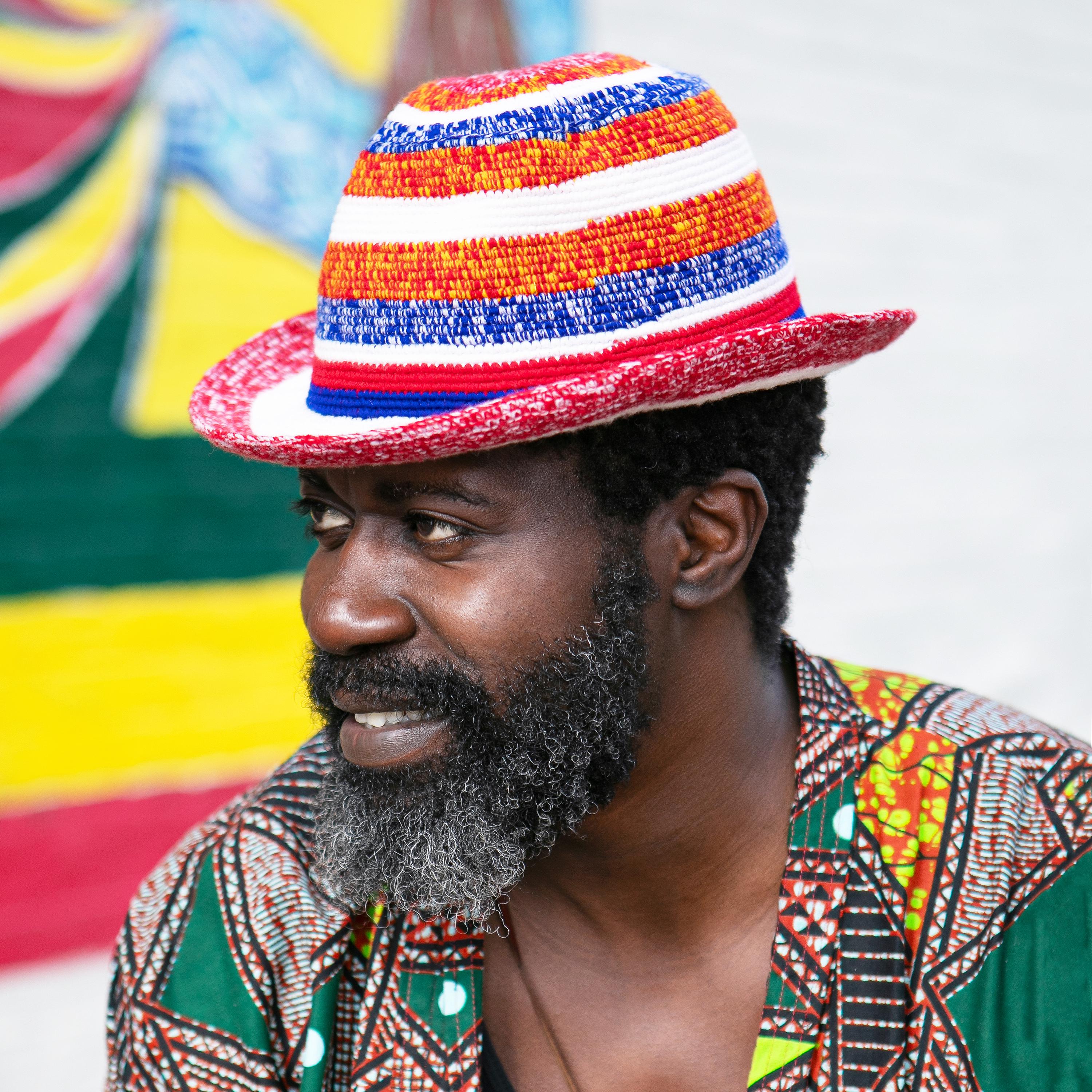 Konso Colorful Crochet Hat Handmade Colorful Crochet Hat – Unisex Beanie Crafted by  main image 3