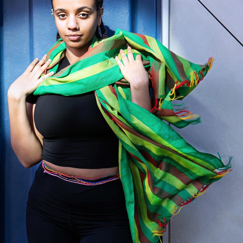 Beza Threads Ethiopian Scarf - Etsy UK