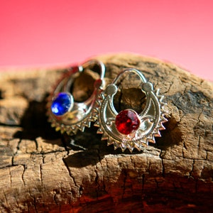 Silver Sucre Cartilage Hoop Earring - Unique Ethiopian Jewelry