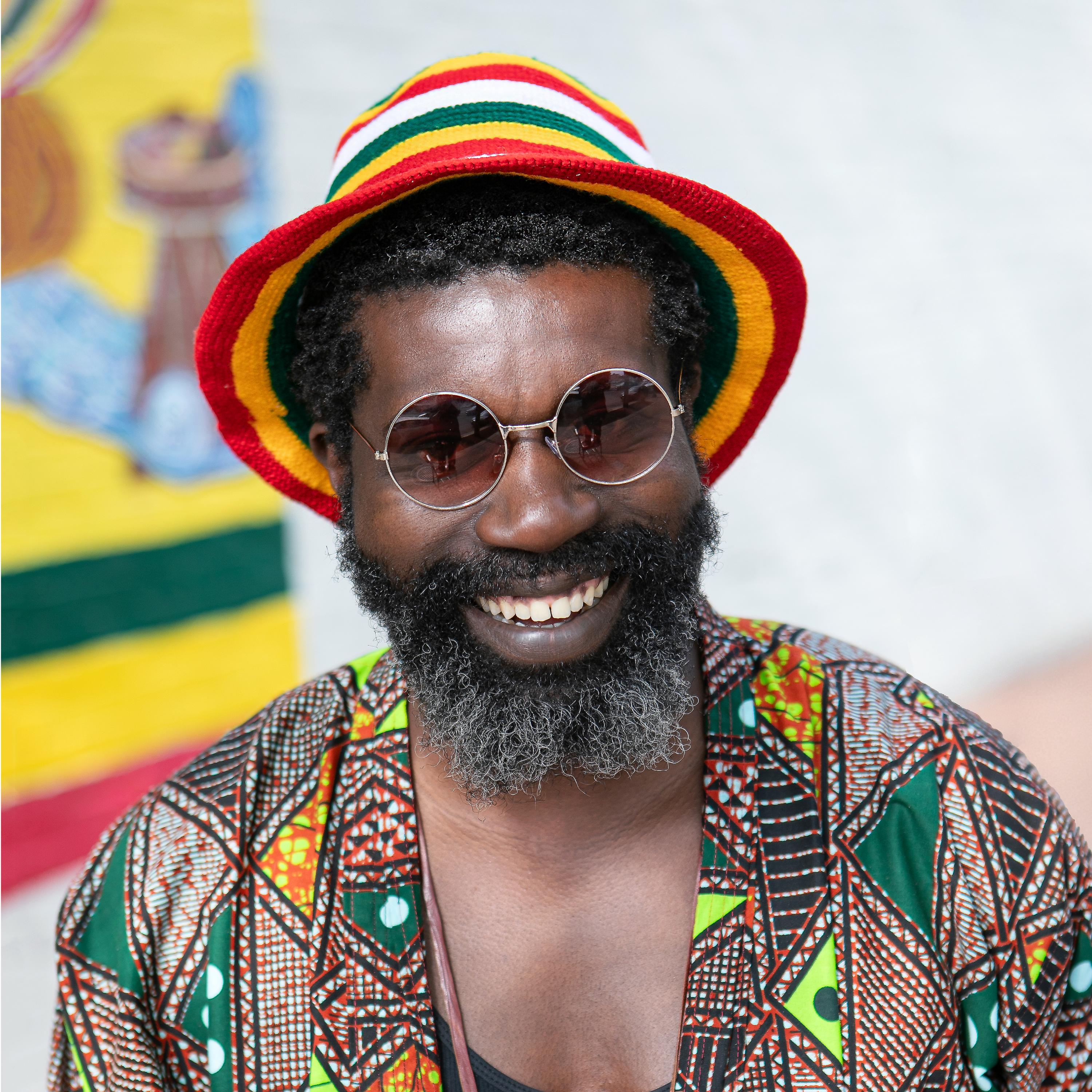 Konso Colorful Crochet Hat Ethiopian Handmade Crochet Hat – Kelem Shop main image 3