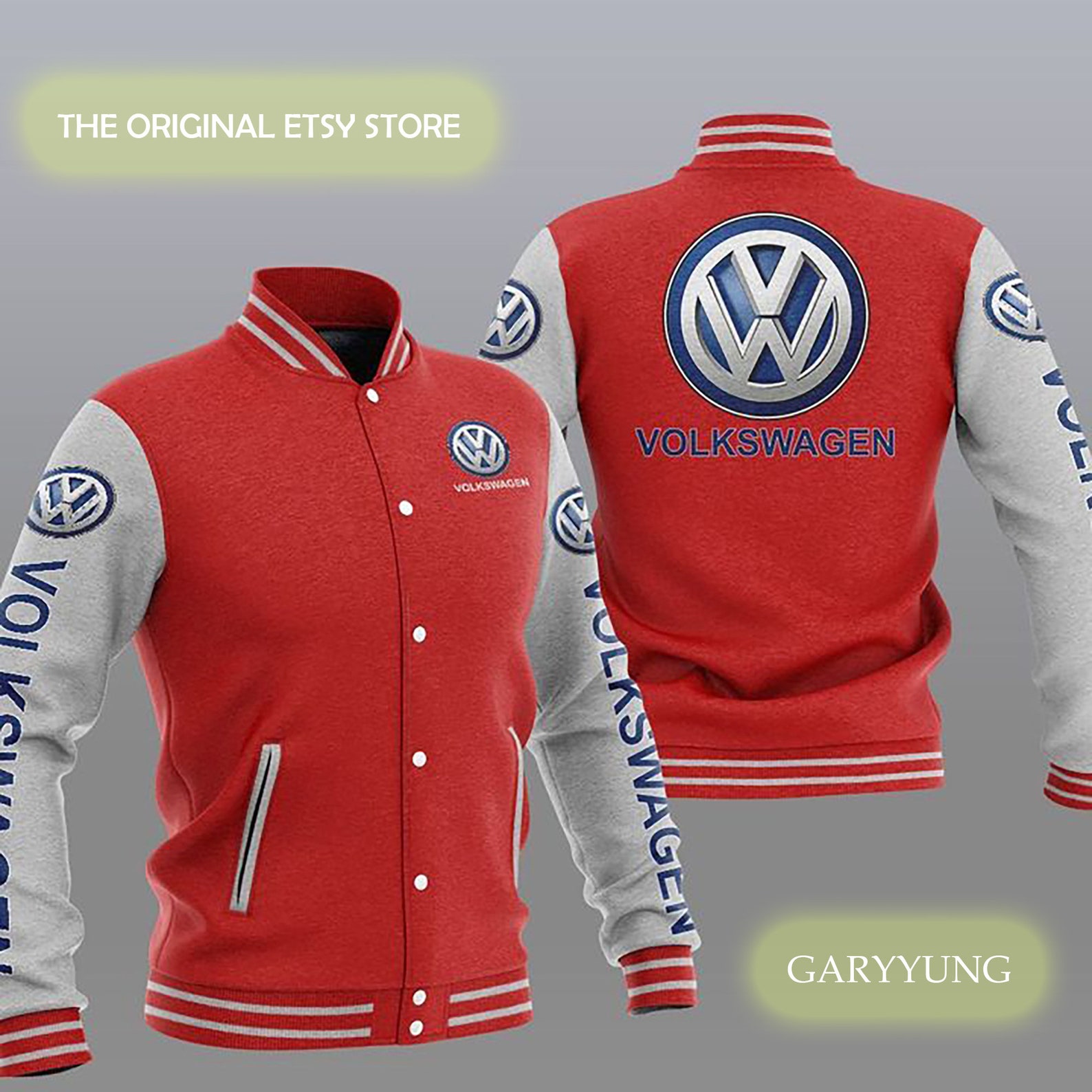 Volkswagen Baseball Jacket Sport Jacket American Football Team Etsy