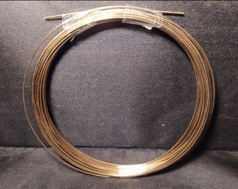 Filo di bronzo varie leghe per gioielleria, vari spessori 0,8 mm, 1 mm e 1,2 mm x 10 m, filo da gioielliere, filo per gioielleria