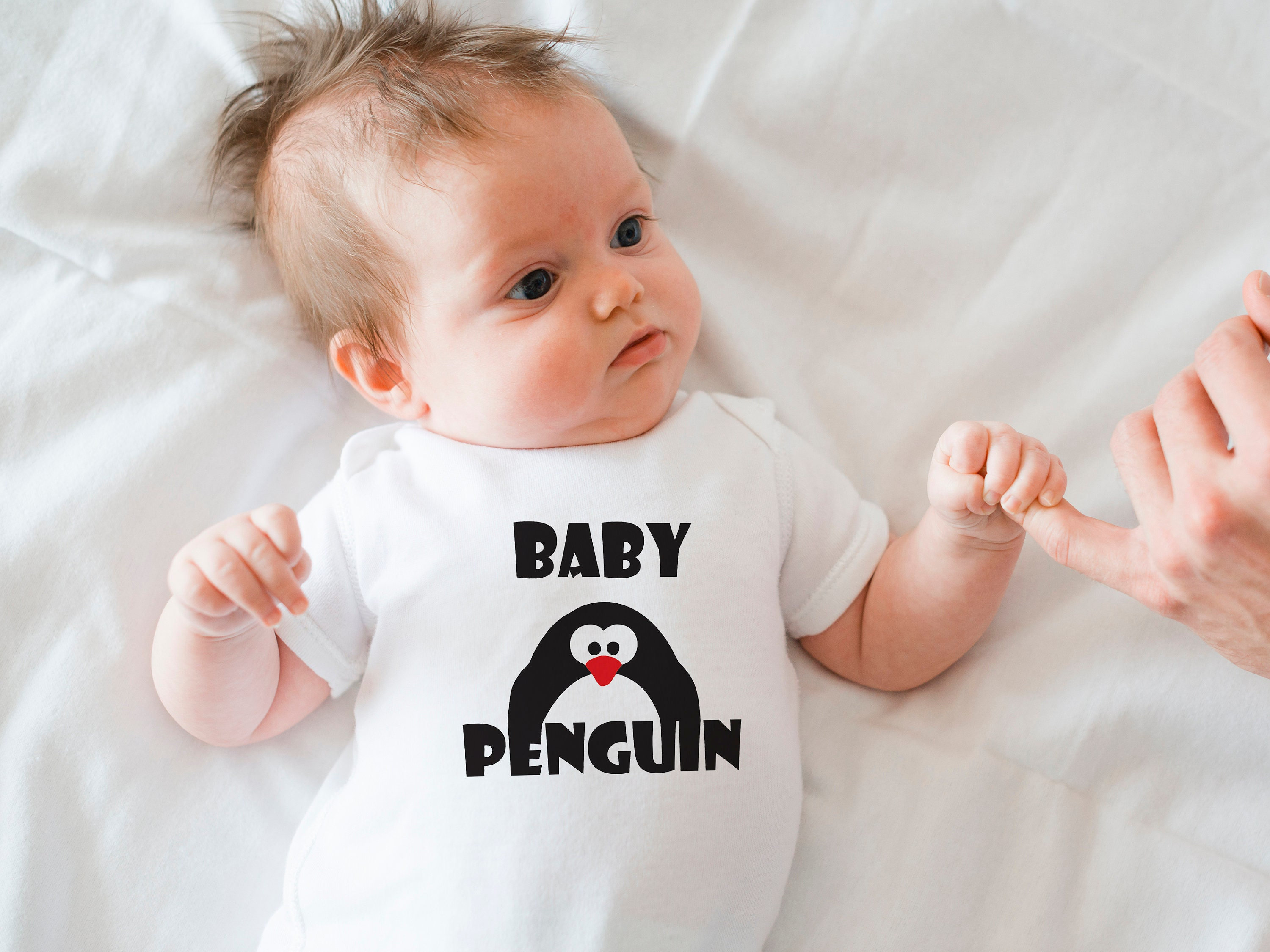 Boys penguin pyjamas Etsy Nederland