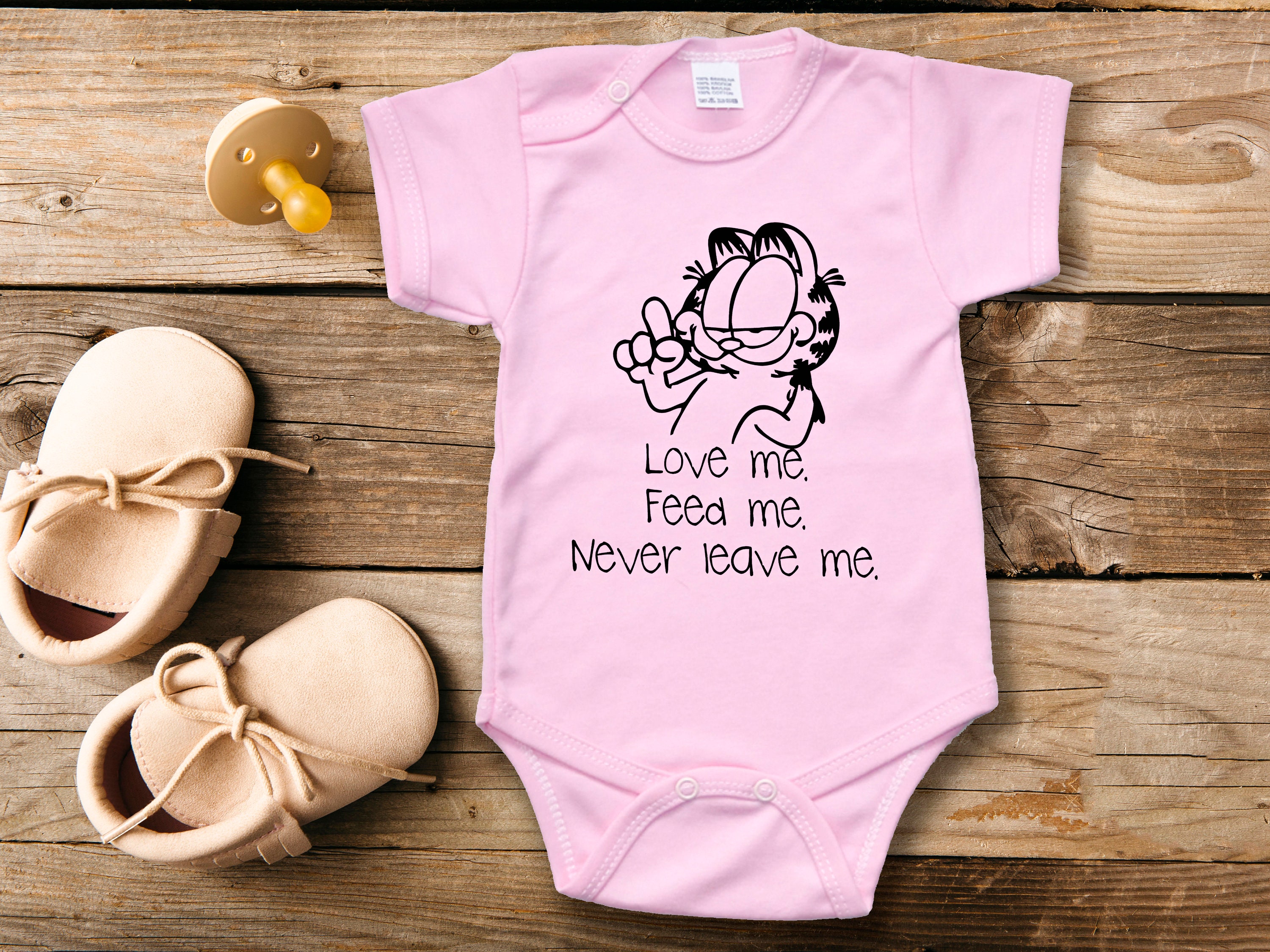 Baby Girls Pink Leopard Print Novelty Romper 0-3 3-6 6-9 Months Free UK P&P
