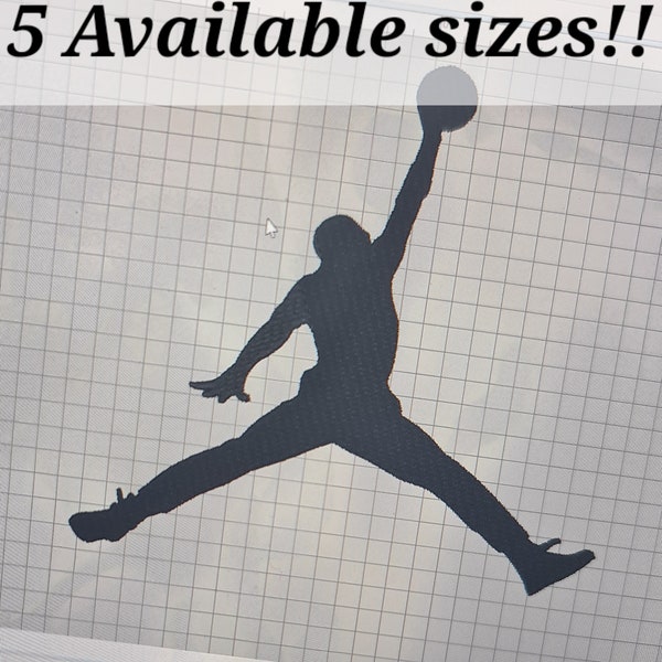 Springender Mann Basketball Stickerei. PES Datei Download. Download Datei für Computerisierte Stickmaschine Brother Andere Formate verfügbar